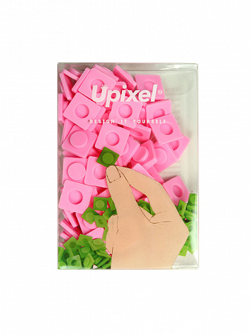 Пиксельные фишки Большие WY-P001 Розовый