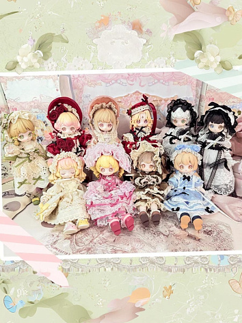 Фигурка шарнирная кукла БЖД Kiseki Старинные сокровища в сюрприз-боксе 13,5см, 1шт.