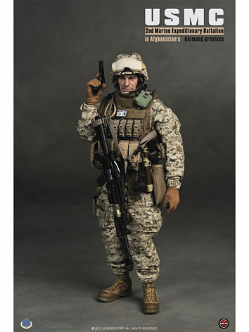Фигурка коллекционная Soldierstory 1/6 Ss066 Usmc 2nd Marine Expeditionary Battalion In Afghanistan