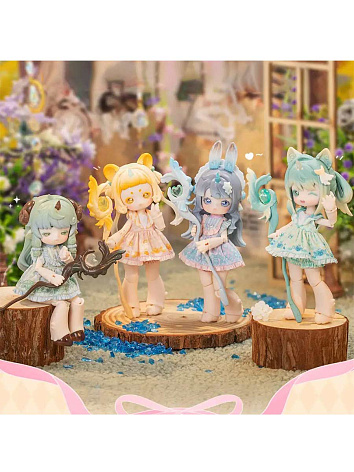 Фигурка шарнирная кукла БЖД Анту: Милый волшебный зверь Antu в сюрприз-боксе 18см, 1шт.